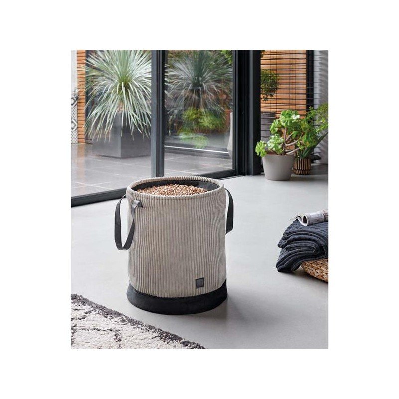 duveo-corbeille-bois-de-chauffage.jpg Corbeille à bûches et granulés DUVEO – Image 1