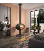 Poêle à bois BRIO sur pied - INVICTA – Image 2