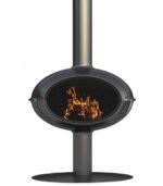 Poêle à bois BRIO sur pied - INVICTA
