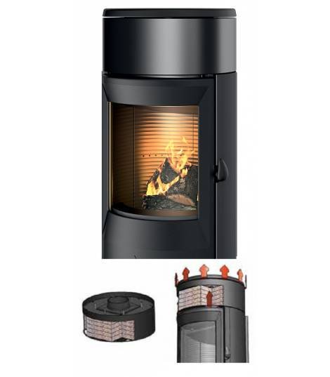 poele-a-bois-neosen-raccordable-invicta-2.jpg Poêle à bois NEOSEN Raccordable- Invicta – Image 3