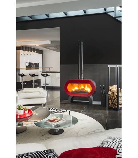 poele-bois-fifty-arche-porte-emaillee-invicta-10-kw-ref-6479-44-2.jpg Poêle à bois FIFTY ARCHE porte émaillée - Invicta – Image 3